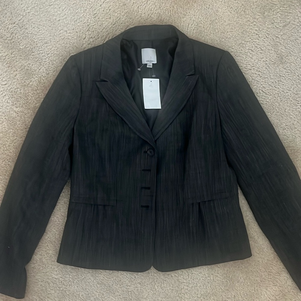NWT Halogen Dark Grey Blazer in Women’s Size 12 Petite